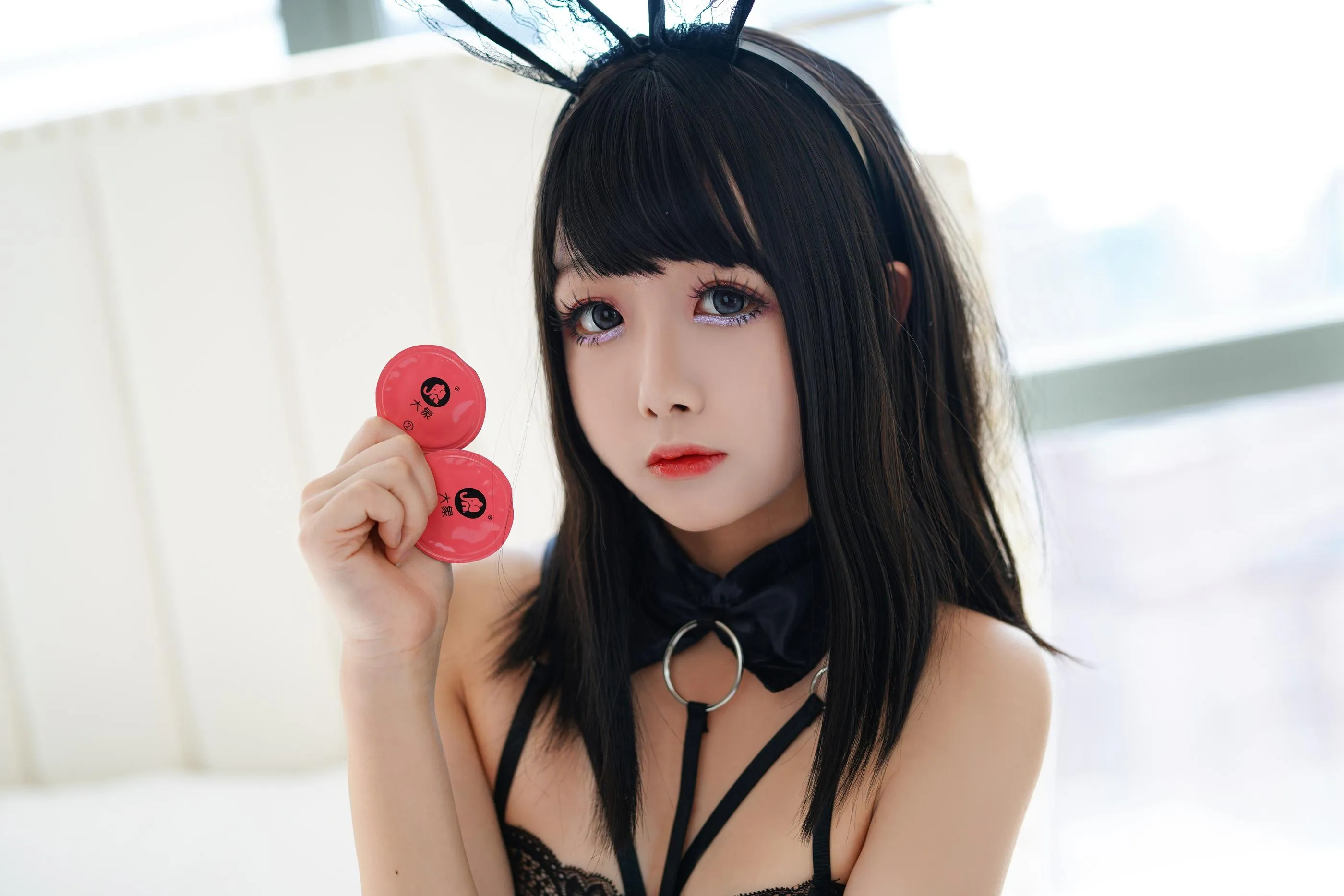 日奈娇 – NO.15 黑色兔兔 [25P]插图3